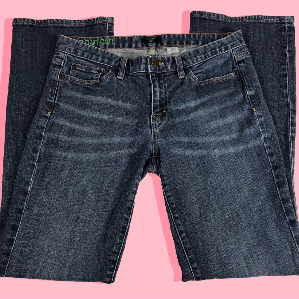 J. Crew Stretch Boot Cut Mid Rise Jeans 31 R